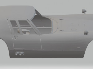 maserati tipo 151-3 printable body car 3D 打印模型