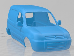 Citroen Berlingo 2002 Printable Body Van 3D Print Model