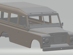 land rover serie 3 printable car 3D Принт Модель