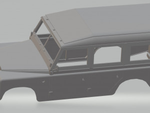 land rover serie 3 printable car 3D Принт Модель