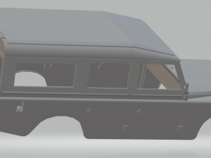 land rover serie 3 printable car 3D Принт Модель