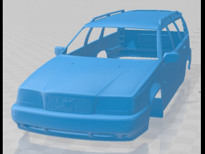 Volvo 850 Wagon 1992 Printable Body Car 3D Print Model