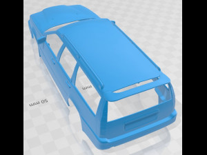Volvo 850 Wagon 1992 Printable Body Car Model Cetak 3D