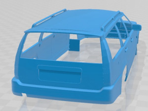 Volvo 850 Wagon 1992 Printable Body Car Model Cetak 3D