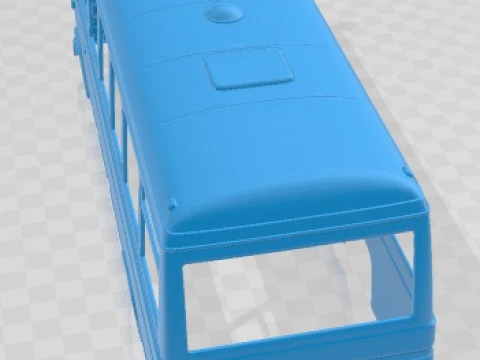 Mercedes Benz O 309 1979 Printable Body Bus 3D Print Model