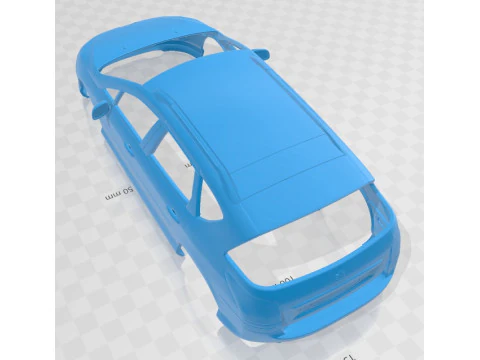Peugeot 407 sw printable body car 3D Print Model