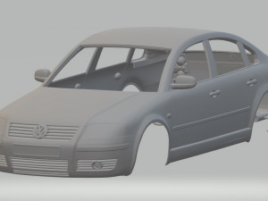 volkswagen passat printable body car Model do druku 3D