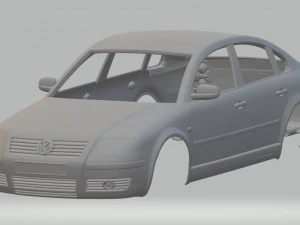volkswagen passat printable body car 3D Print Model