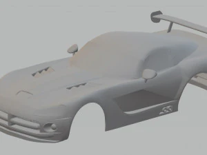 viper printable body car 3D Print Model