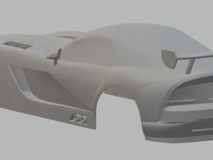 viper printable body car 3D Print Model