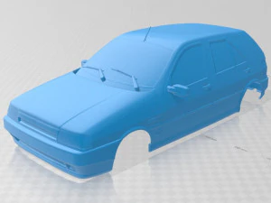 fiat tipo printable body car 3D Print Model