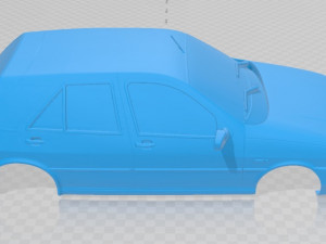 fiat tipo printable body car 3D Принт Модель