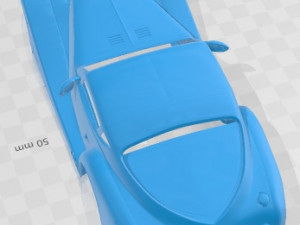 Morgan Aero Super Sports 2010 Printable Body Car Modelo de impresión 3D