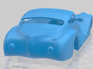 Morgan Aero Super Sports 2010 Printable Body Car Modelo de impresión 3D