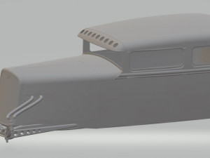 hot rod sedan printable body car 3D Print Model