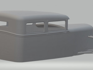 hot rod sedan printable body car 3D Print Model