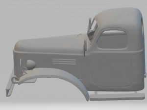zil 157 printable cabin truck 3D Print Model