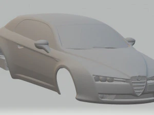 alfa romeo giulietta printable body car 3D Print Model