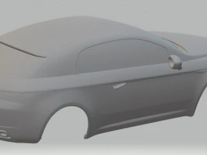 alfa romeo giulietta printable body car 3D Print Model