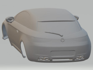 alfa romeo giulietta printable body car 3D Print Model