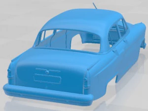 GAZ 21 Volga 1956Printable Body Car 3D Print Model