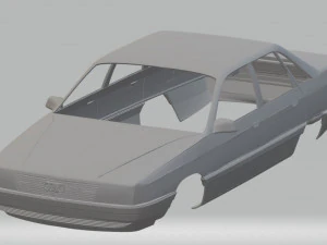 audi 100 printable body car 3D Print Model