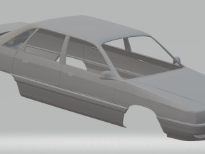 audi 100 printable body car Model do druku 3D