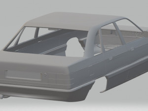 audi 100 printable body car Model do druku 3D