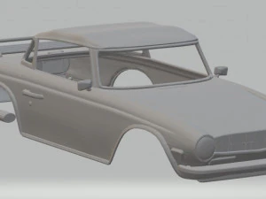 triumph tr6 printable body car 3D Print Model