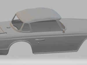 triumph tr6 printable body car Modèles 3D en vedette