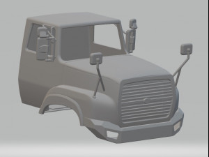 lta 9000 printable cabin truck Modèles 3D en vedette