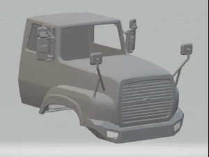 lta 9000 printable cabin truck 3D Print Model