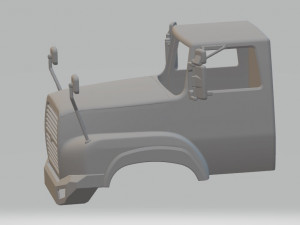 lta 9000 printable cabin truck Modelo de impresión 3D