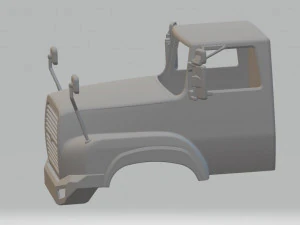 lta 9000 printable cabin truck 3D Print Model