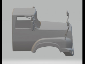 lta 9000 printable cabin truck Modelo de impresión 3D