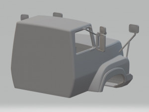 lta 9000 printable cabin truck Modelo de impresión 3D