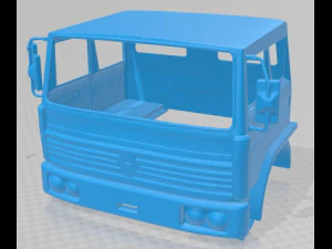 Renault G290 Printable Cabin Truck 3D Print Model