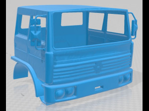 Renault G290 Printable Cabin Truck 3D Print Model