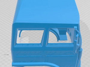 Renault G290 Printable Cabin Truck 3D Print Model