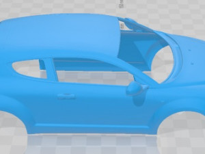 Alfa Romeo MiTo 2009 Printable Body Car Modelo de Impressão 3D