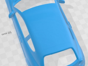 Alfa Romeo MiTo 2009 Printable Body Car Modelo de Impressão 3D