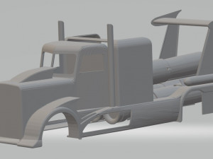 shockwave jet truck printable Modèles 3D en vedette