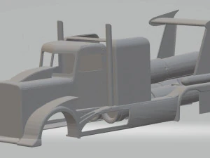 shockwave jet truck printable 3D Print Model
