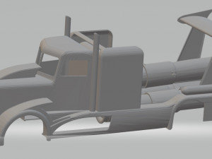 shockwave jet truck printable Modèles 3D en vedette
