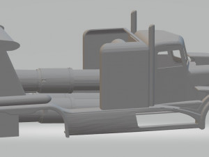 shockwave jet truck printable Modèles 3D en vedette