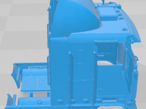 Kenworth k100 printable body cab 3D-printmodel