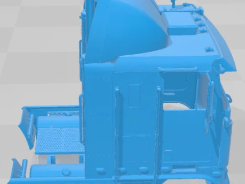 Kenworth k100 printable body cab 3D Print Model
