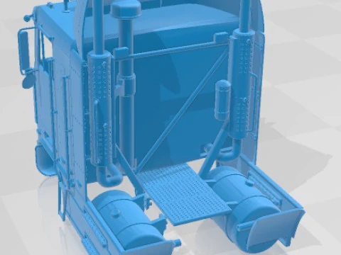 Kenworth k100 printable body cab 3D Print Model
