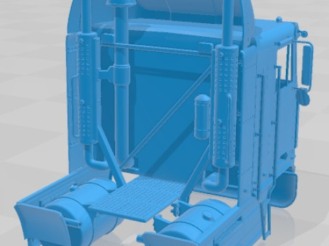 Kenworth k100 printable body cab 3D-printmodel