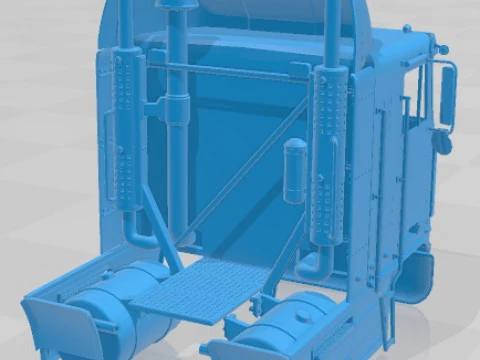 Kenworth k100 printable body cab 3D Print Model